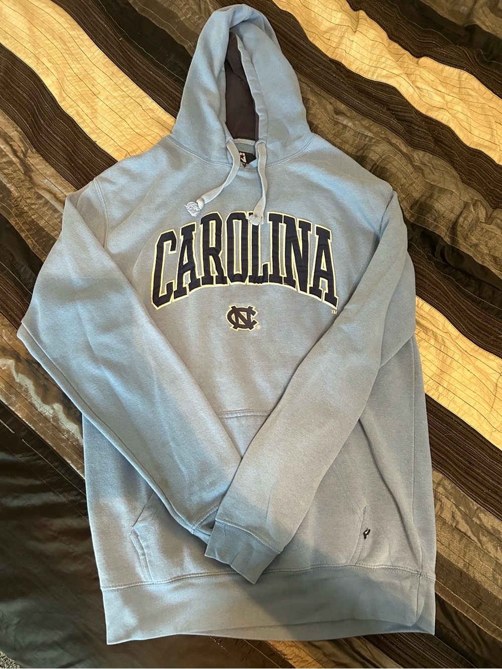 University of north Carolina Arch Logo Light Blue Crewneck Hoodie
